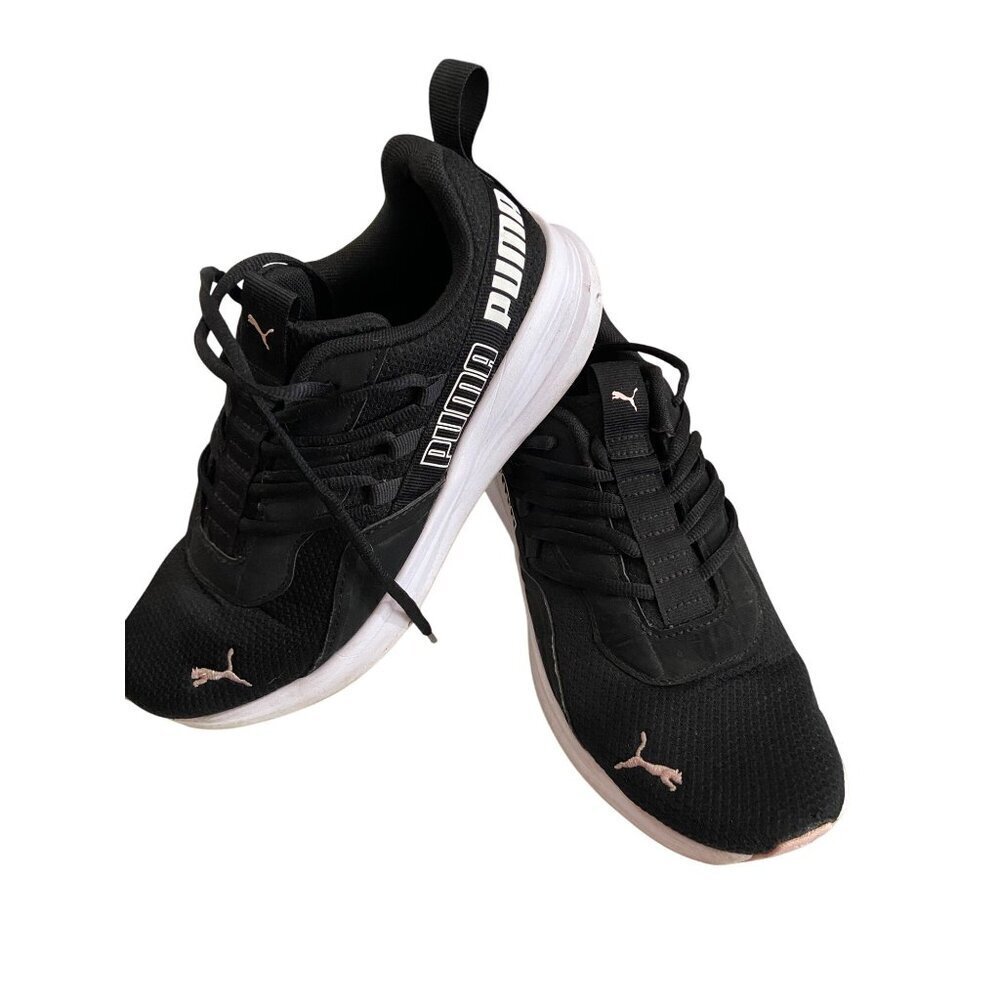 Puma Womens‎ Size 7 Star Vital Refresh Running Sneakers Shoes Black